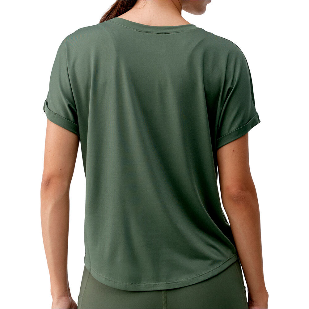 Born Living Yoga camisetas yoga T-shirt Azami vista trasera