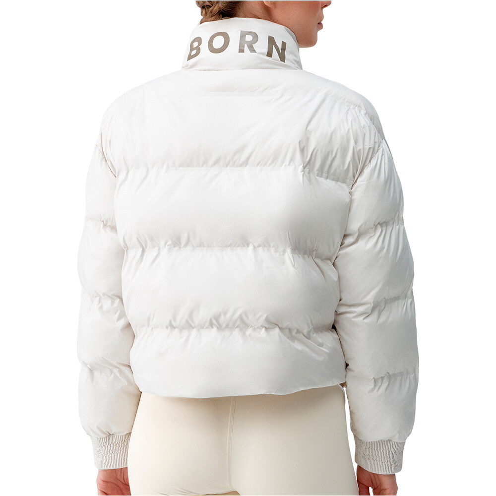 Born Living Yoga chaquetas mujer Lynx vista trasera