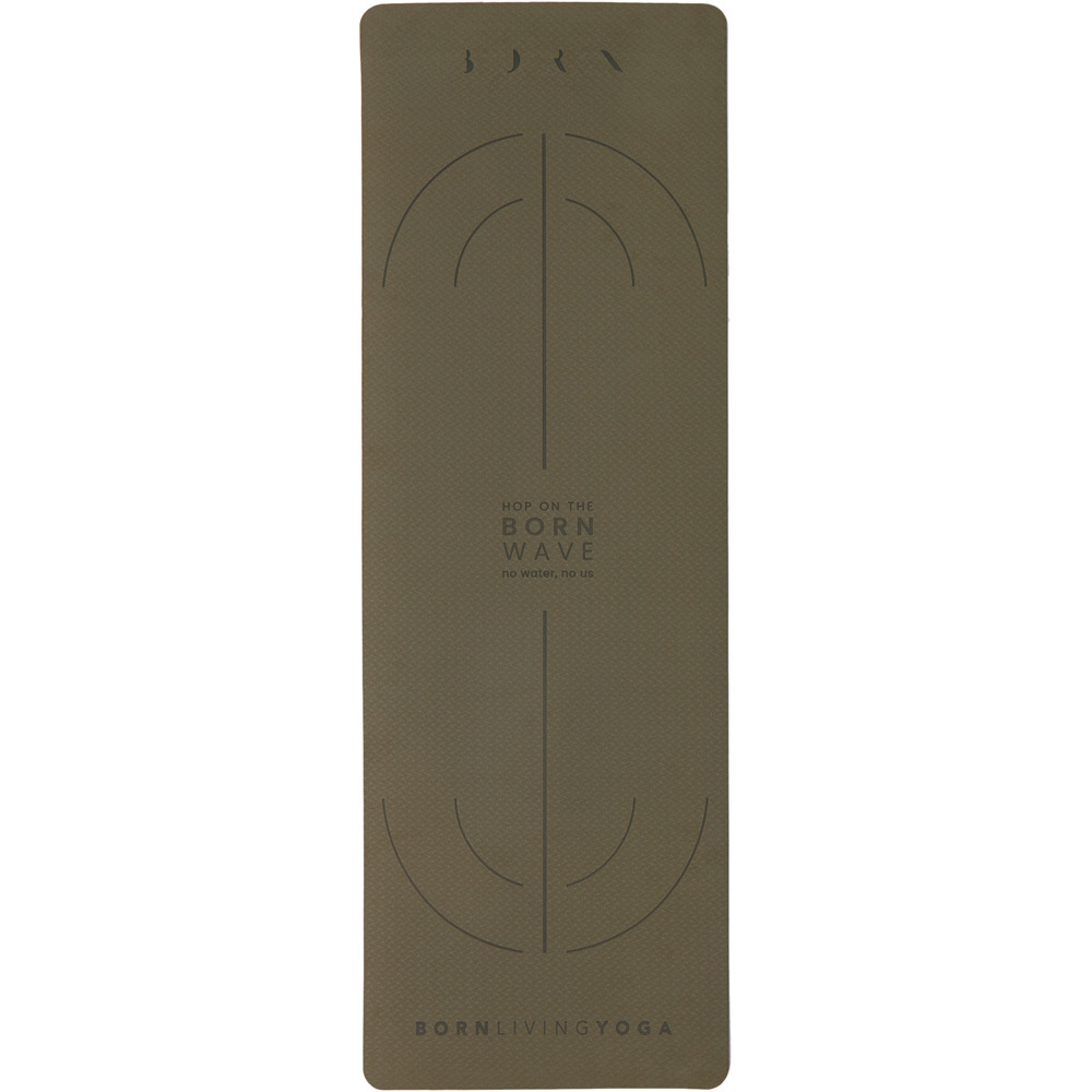 Born Living Yoga Esterilla Yoga Mat Mat Wave-6Mm vista frontal