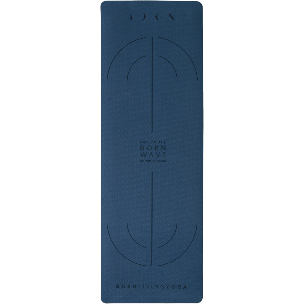Born Living Yoga Esterilla Yoga Mat Mat Wave-6Mm vista frontal