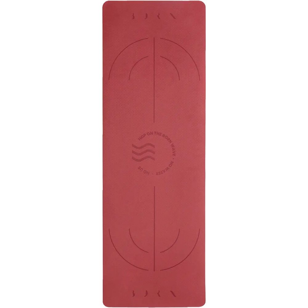 Born Living Yoga Esterilla Yoga Mat Wave vista trasera