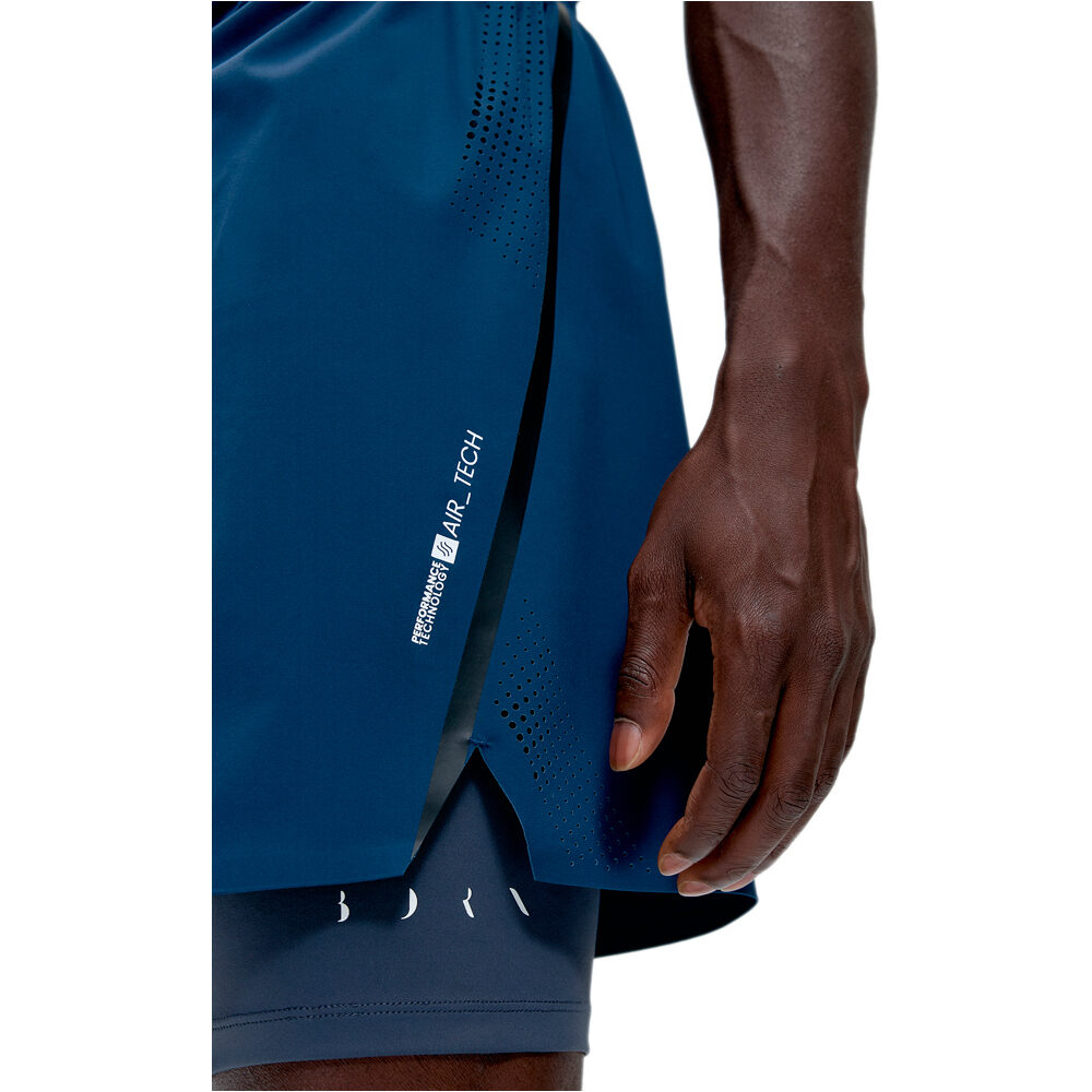 Born Living Yoga pantalón corto fitness hombre Kuban vista detalle
