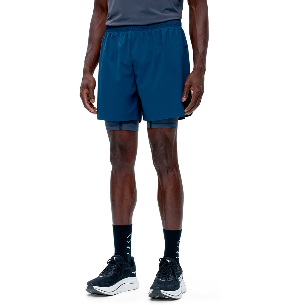 Born Living Yoga pantalón corto fitness hombre Kuban vista frontal