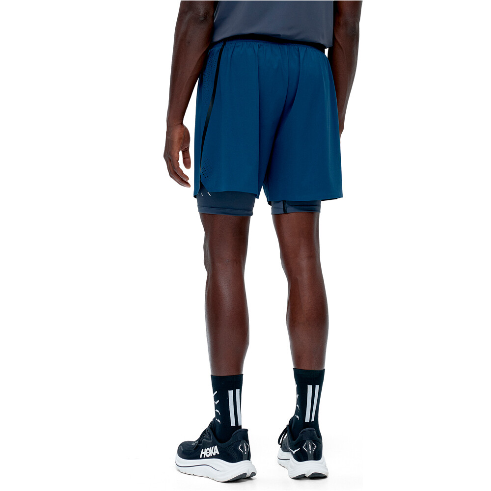 Born Living Yoga pantalón corto fitness hombre Kuban vista trasera