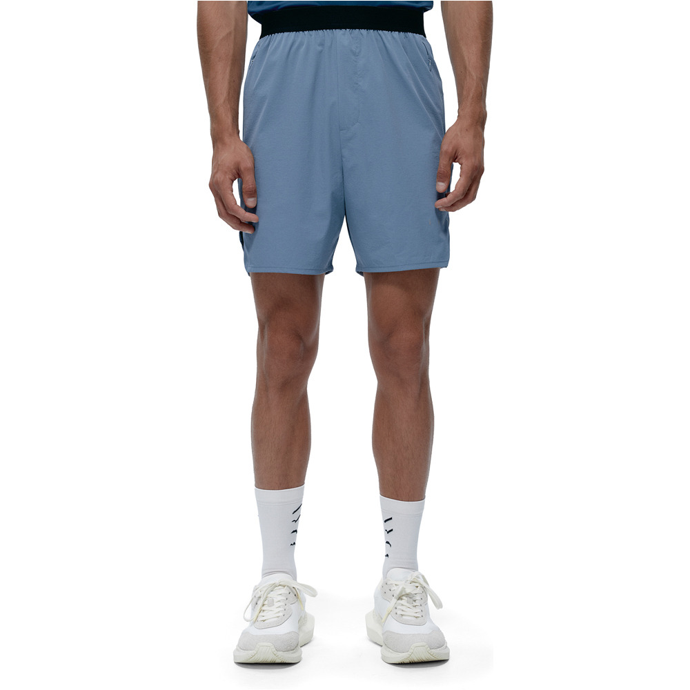 Born Living Yoga pantalón corto fitness hombre Malaui vista frontal