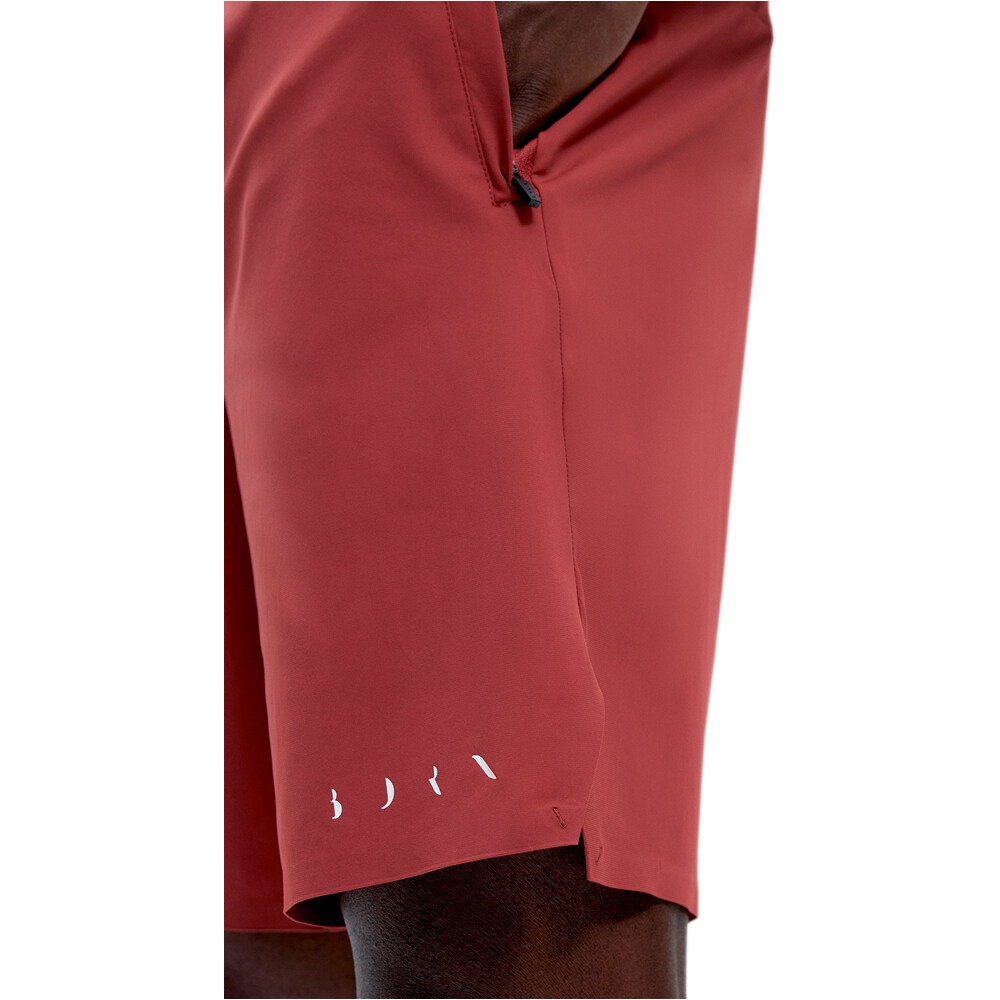Born Living Yoga pantalón corto fitness hombre Orinoco vista detalle
