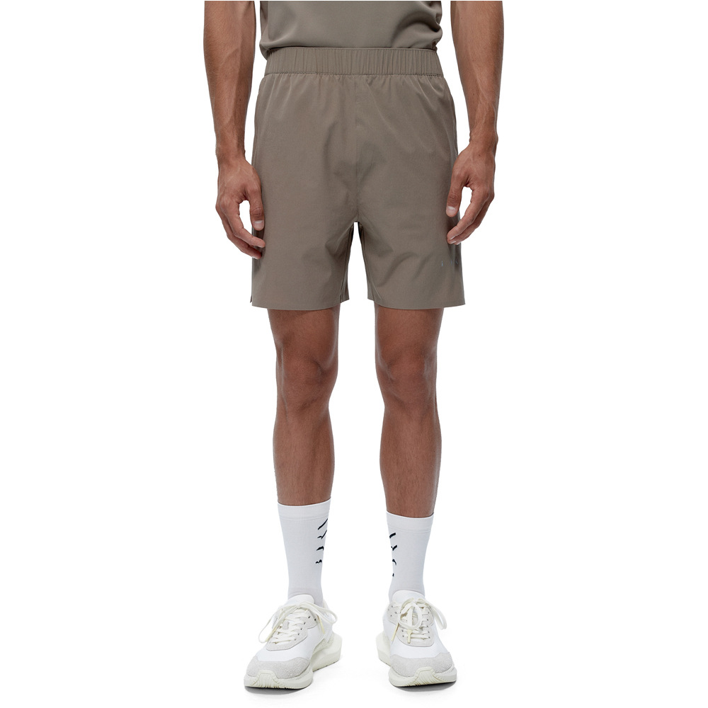 Born Living Yoga pantalón corto fitness hombre Torne vista frontal