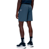 Born Living Yoga pantalón corto fitness hombre Torne vista trasera