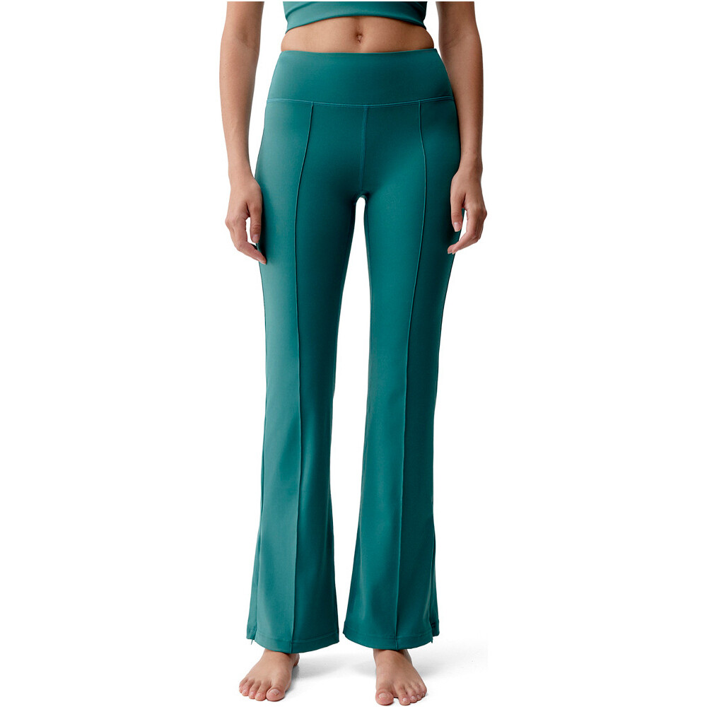 Born Living Yoga Pantalon Largo Yoga Marina vista frontal