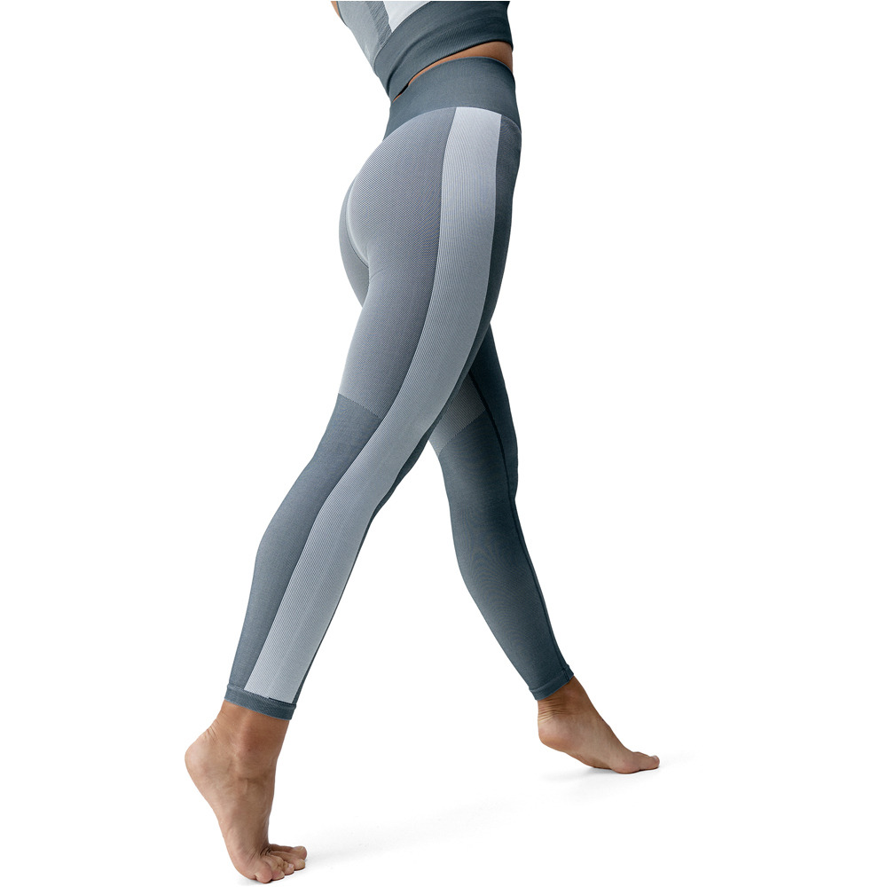 Born Living Yoga pantalones y mallas largas fitness mujer Athena vista trasera