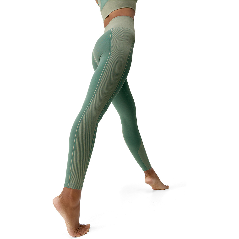 Born Living Yoga pantalones y mallas largas fitness mujer Buddha vista trasera