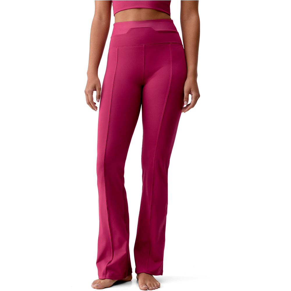 Born Living Yoga pantalones y mallas largas fitness mujer Kaia vista frontal