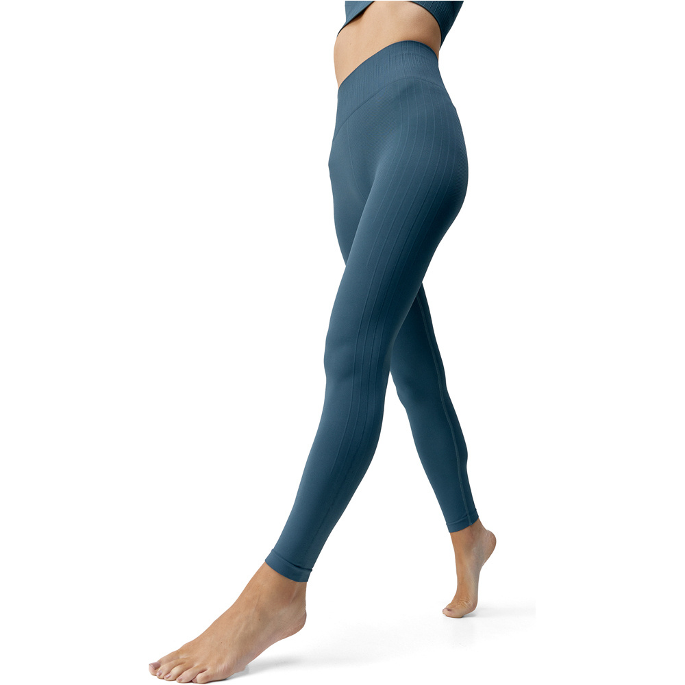 Born Living Yoga pantalones y mallas largas fitness mujer Nawal vista frontal