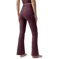 Born Living Yoga pantalones y mallas largas fitness mujer Saori vista trasera