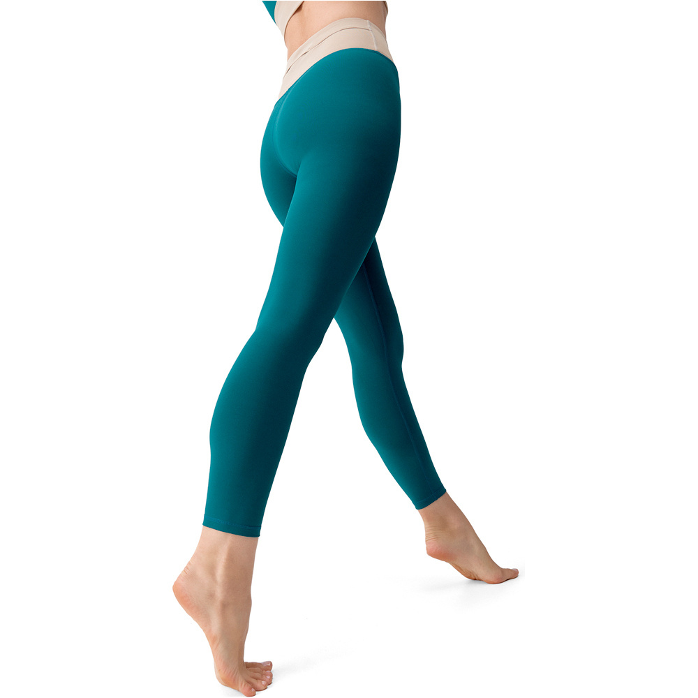 Born Living Yoga pantalones y mallas largas fitness mujer Sutra vista trasera