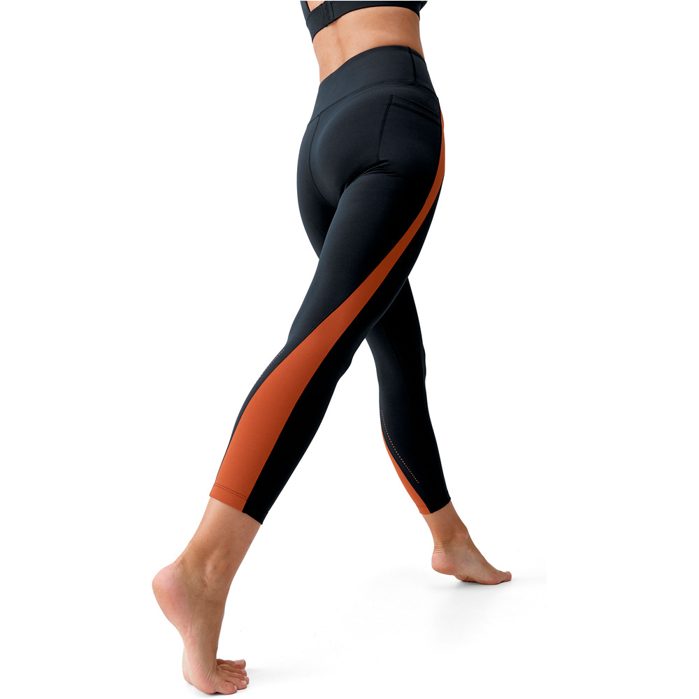 Born Living Yoga pantalones y mallas largas fitness mujer Tao vista trasera