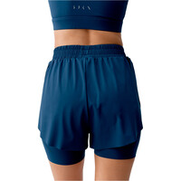 Born Living Yoga pantalones yoga Short Bikila vista trasera