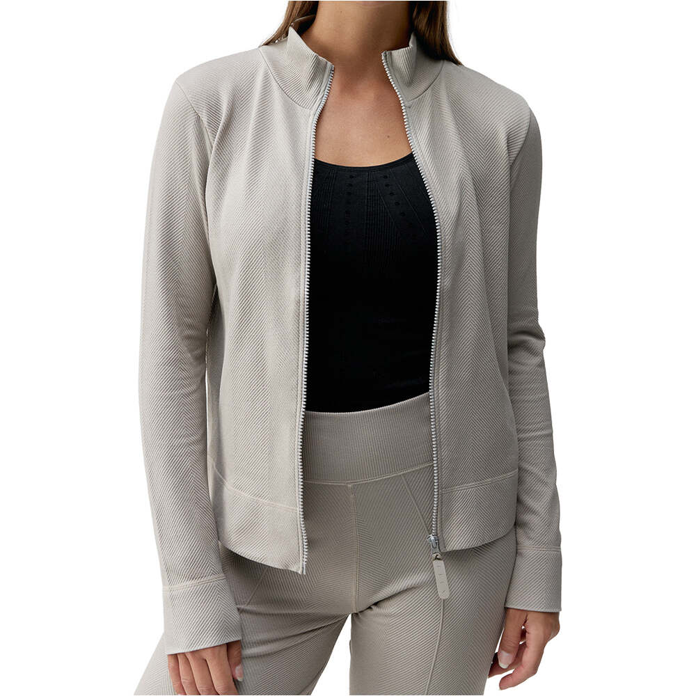 Born Living Yoga sudadera mujer Gita vista frontal