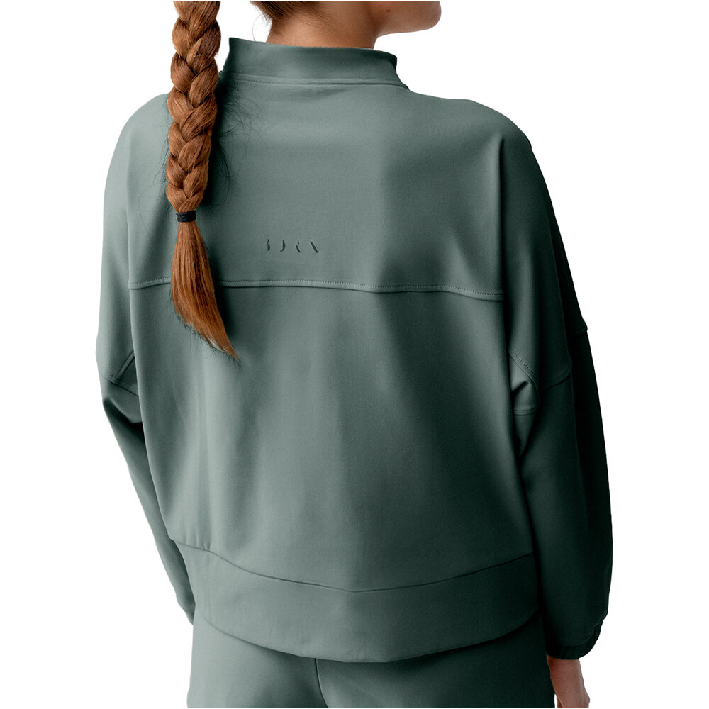 Born Living Yoga sudadera mujer Leila vista trasera