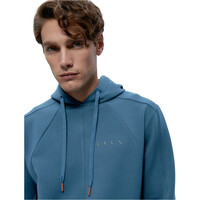 Born Living Yoga sudaderas deportivas hombre Grau vista detalle