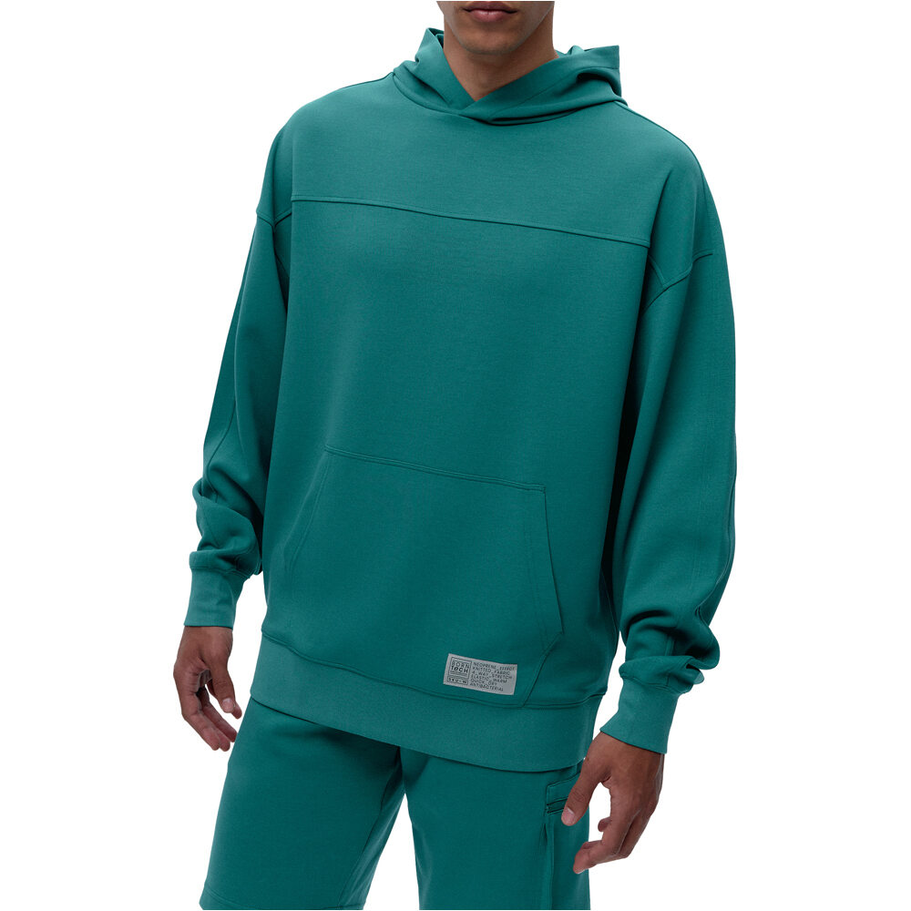 Born Living Yoga sudaderas deportivas hombre Hoodie Halong vista frontal