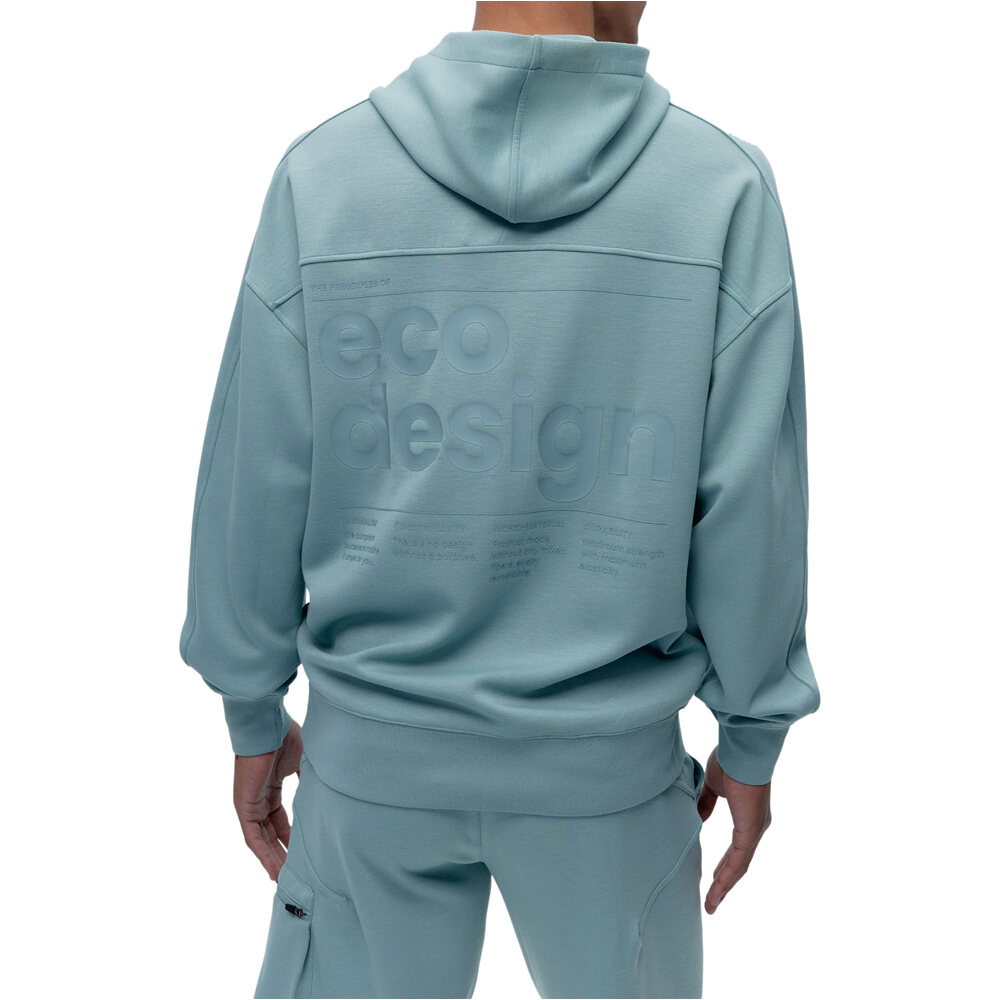 Born Living Yoga sudaderas deportivas hombre Hoodie Halong vista trasera