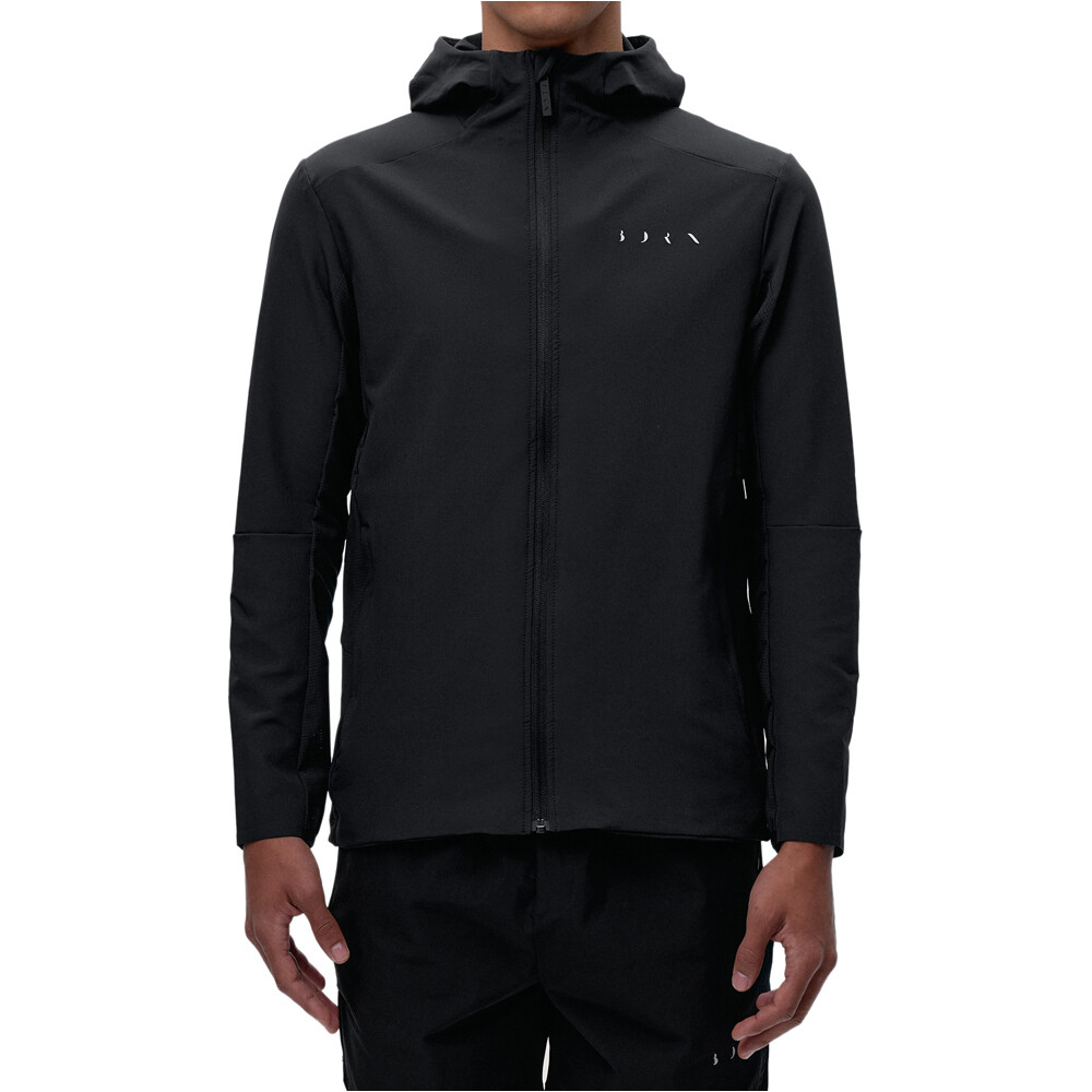 Born Living Yoga sudaderas deportivas hombre Jacket Sittang vista frontal