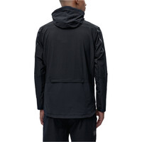 Born Living Yoga sudaderas deportivas hombre Jacket Sittang vista trasera