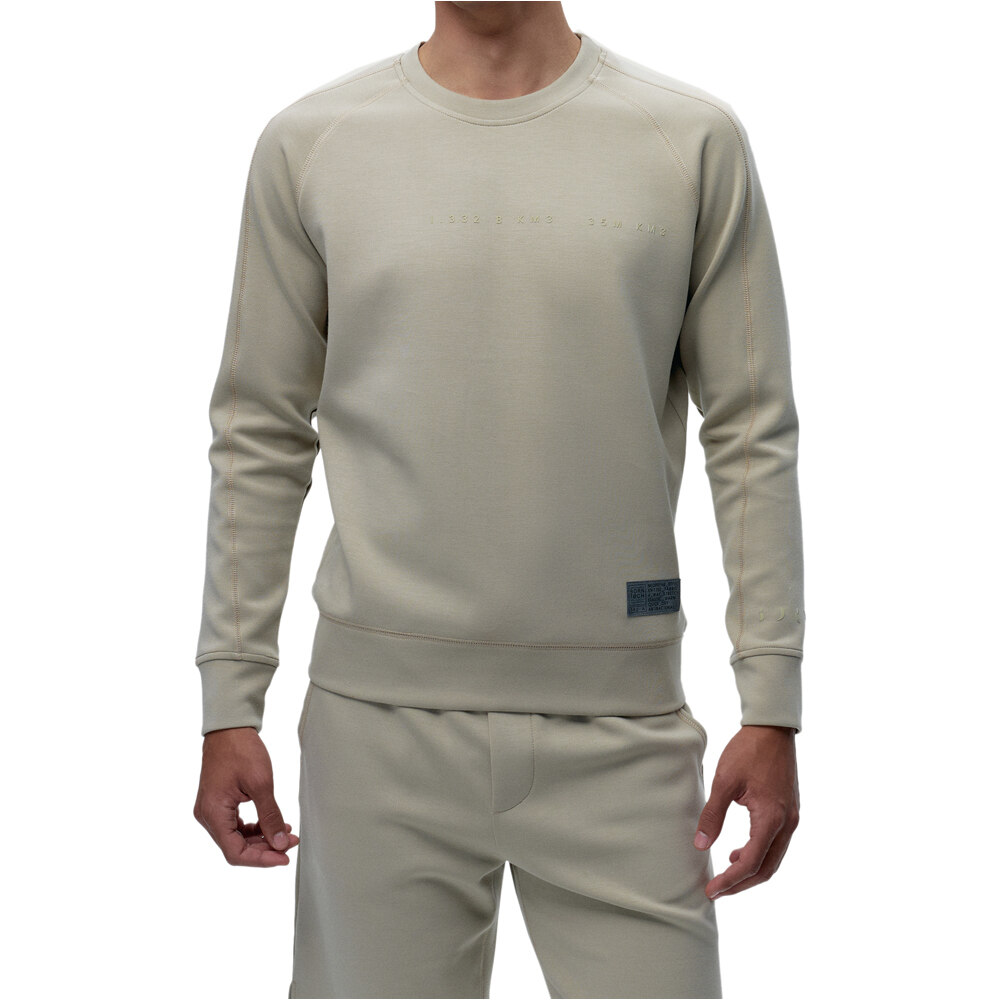 Born Living Yoga sudaderas deportivas hombre Sweatshirt Hughes vista frontal