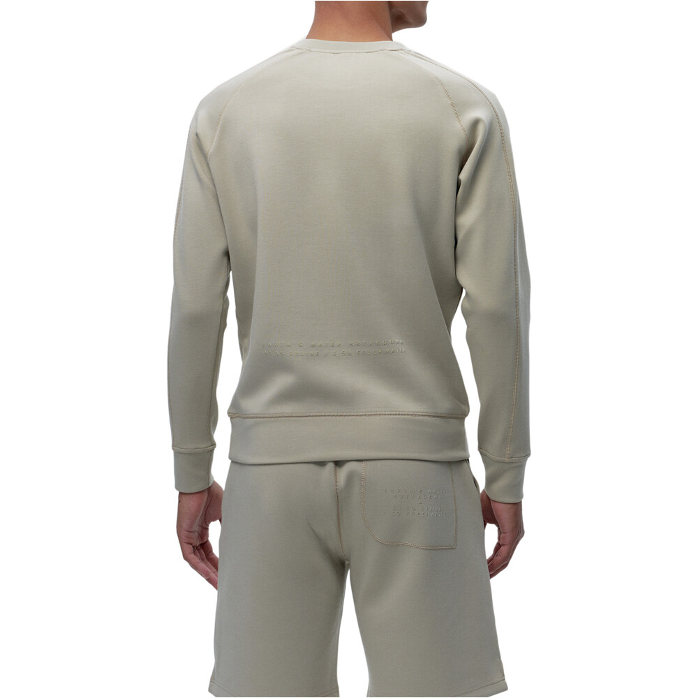 Born Living Yoga sudaderas deportivas hombre Sweatshirt Hughes vista trasera