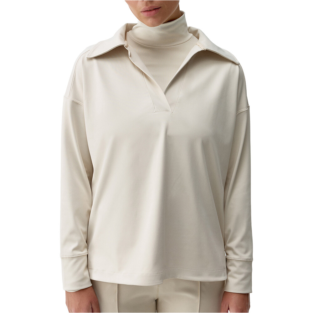 Born Living Yoga sudaderas deportivas mujer Lua Polo vista frontal