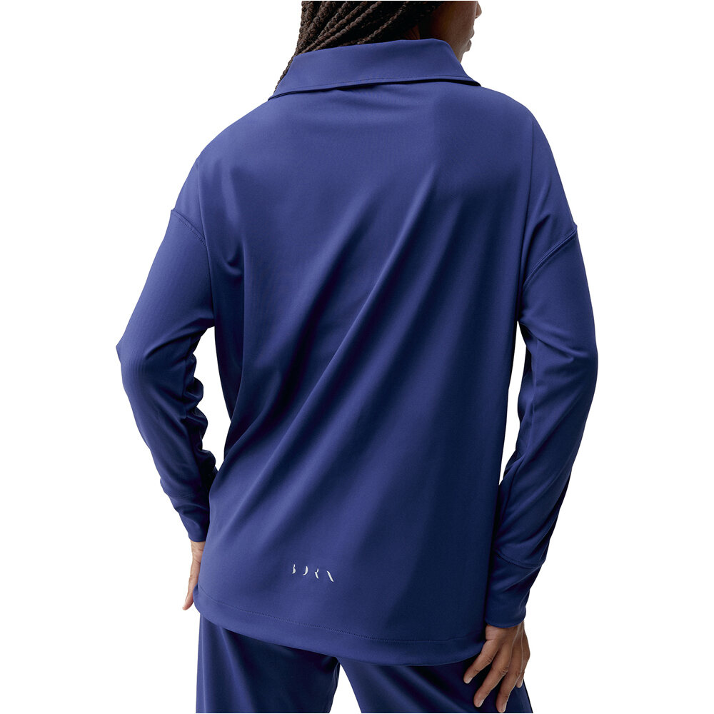Born Living Yoga sudaderas deportivas mujer Lua Polo vista trasera