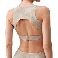 Born Living Yoga Sujetador Yoga Top Alaya vista trasera