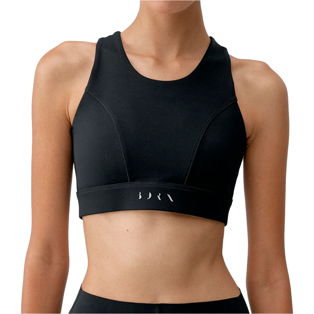 Born Living Yoga Sujetador Yoga Top Coreskin vista frontal