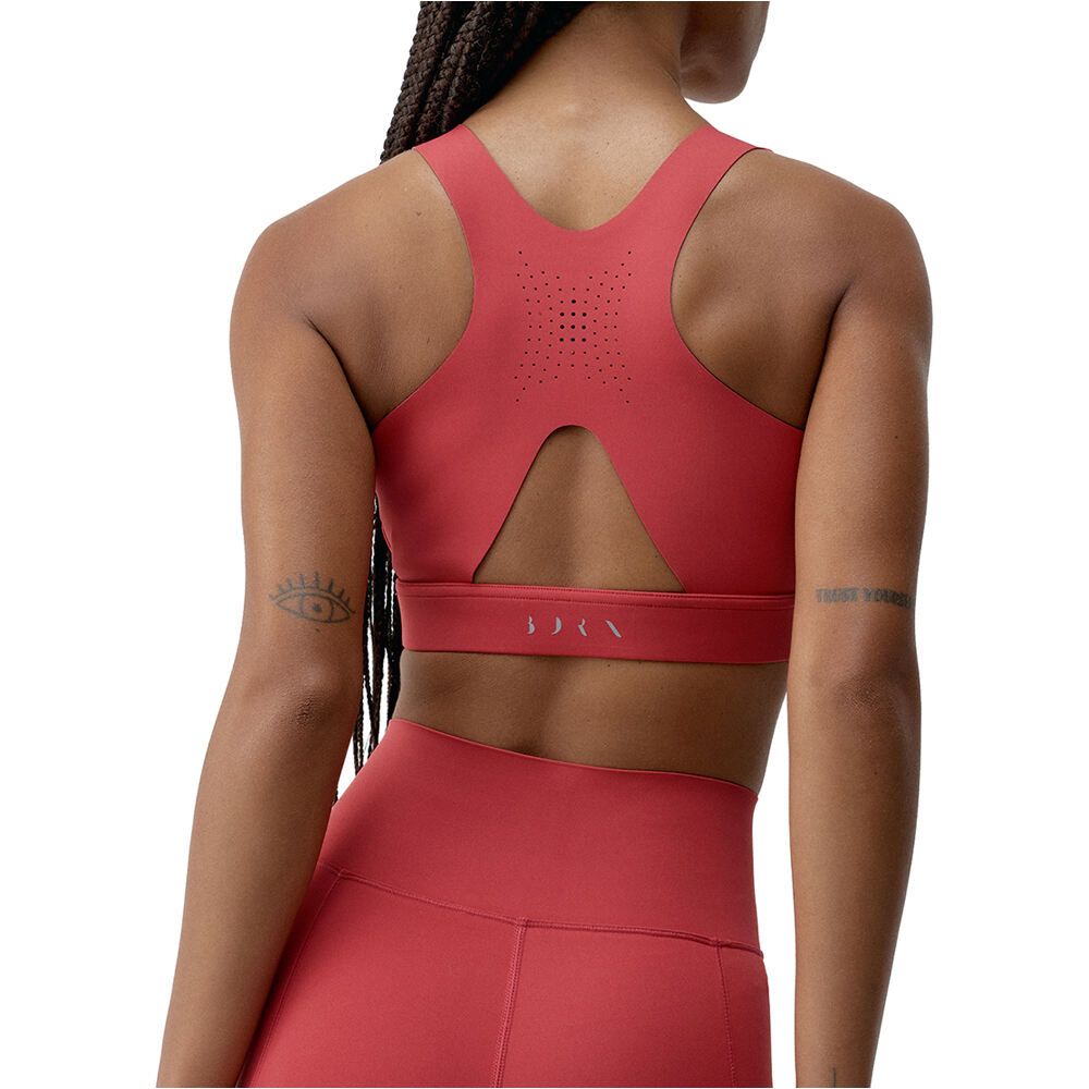 Born Living Yoga Sujetador Yoga Top Denise vista trasera