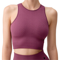 Born Living Yoga Sujetador Yoga Top Eira vista frontal