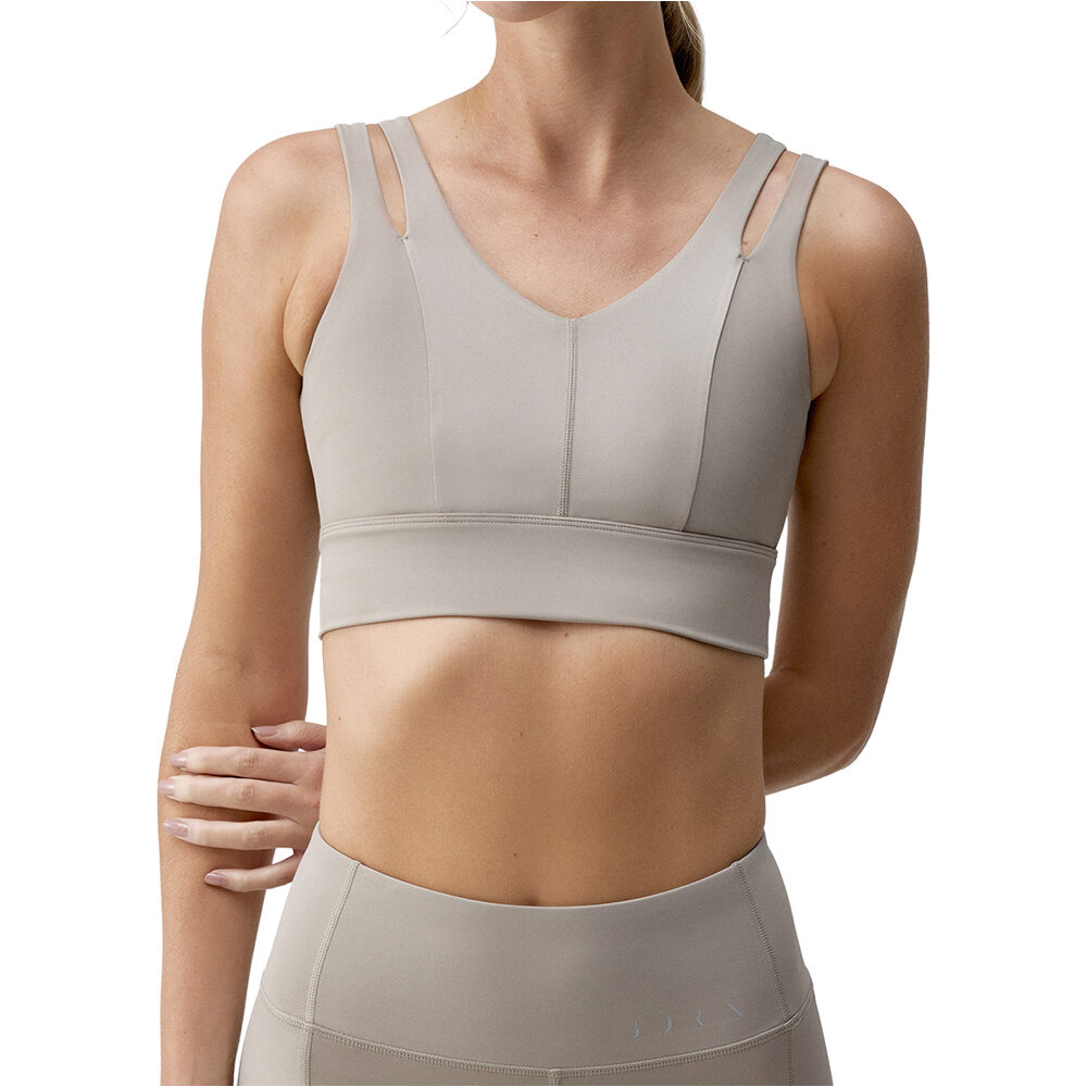 Born Living Yoga Sujetador Yoga Top Maan vista frontal