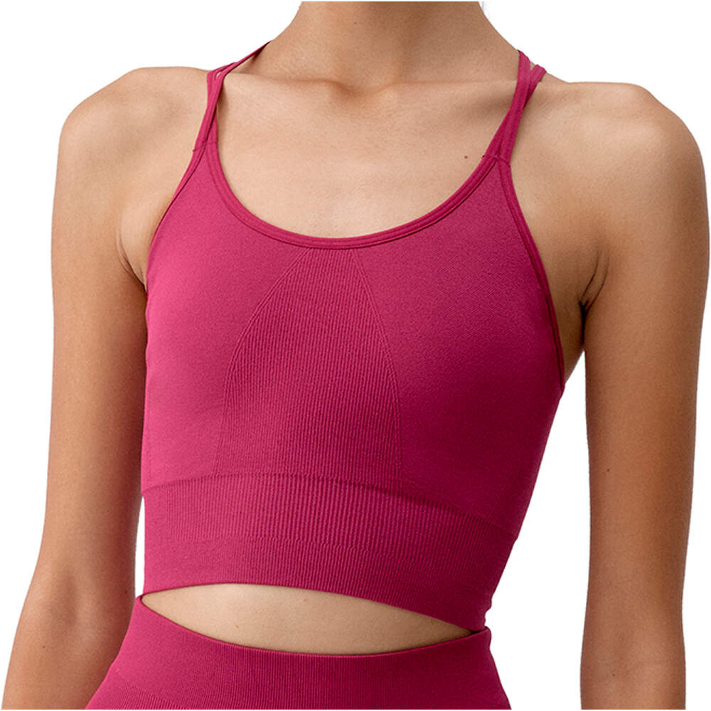 Born Living Yoga Sujetador Yoga Top Viveka vista frontal