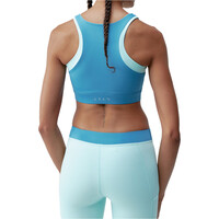 Born Living Yoga Sujetador Yoga Top Xenia vista trasera