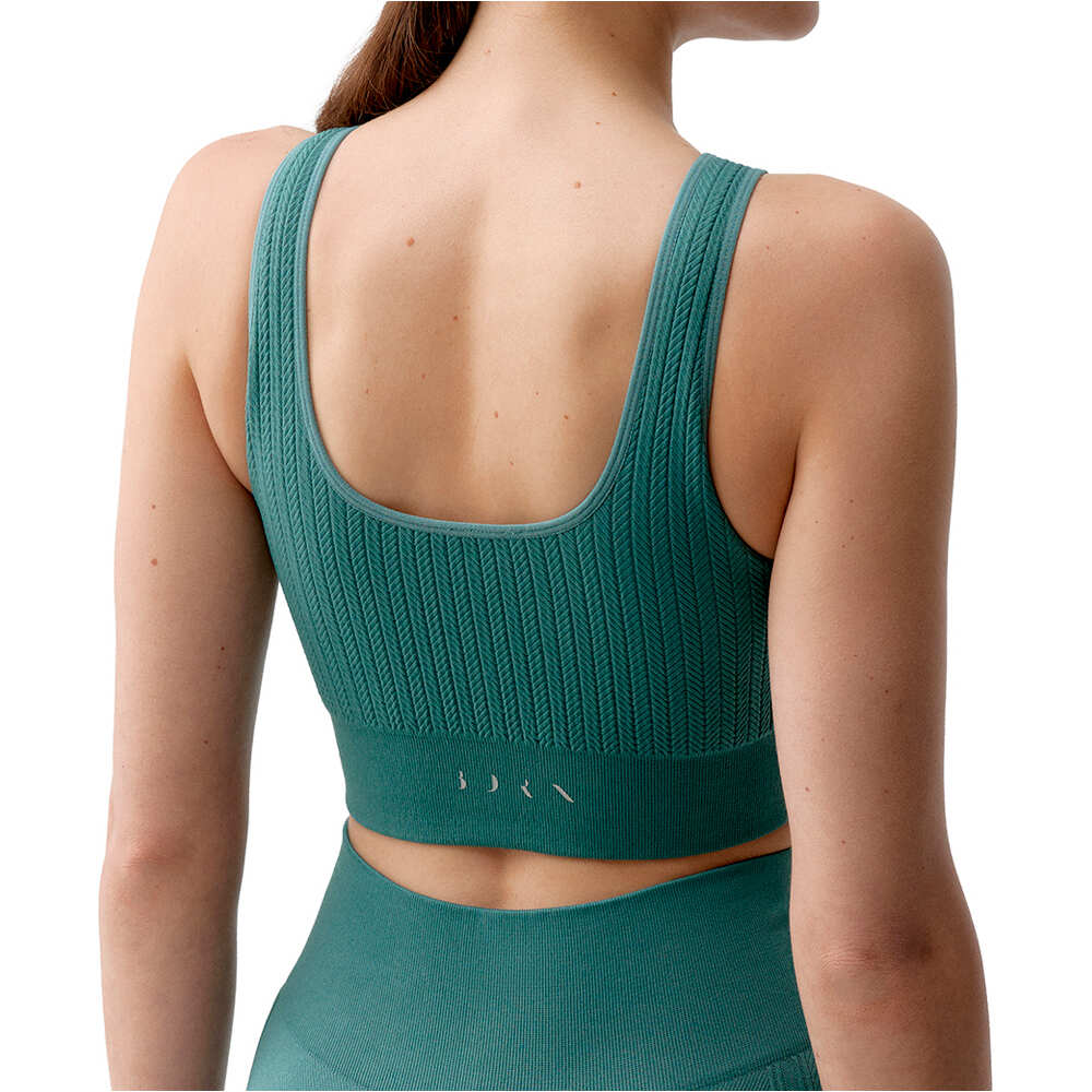 Born Living Yoga Sujetador Yoga Top Zinara vista trasera