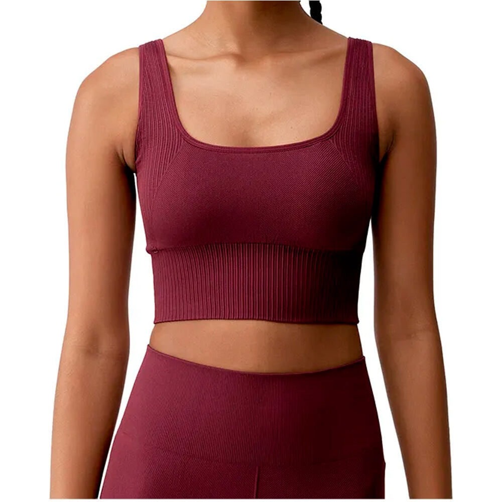 Born Living Yoga Sujetador Yoga YAMI vista frontal