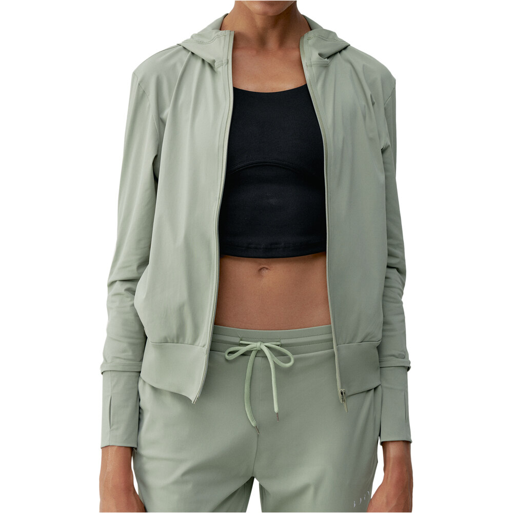 Born Living Yoga top aerobic niño Jacket Airla vista frontal