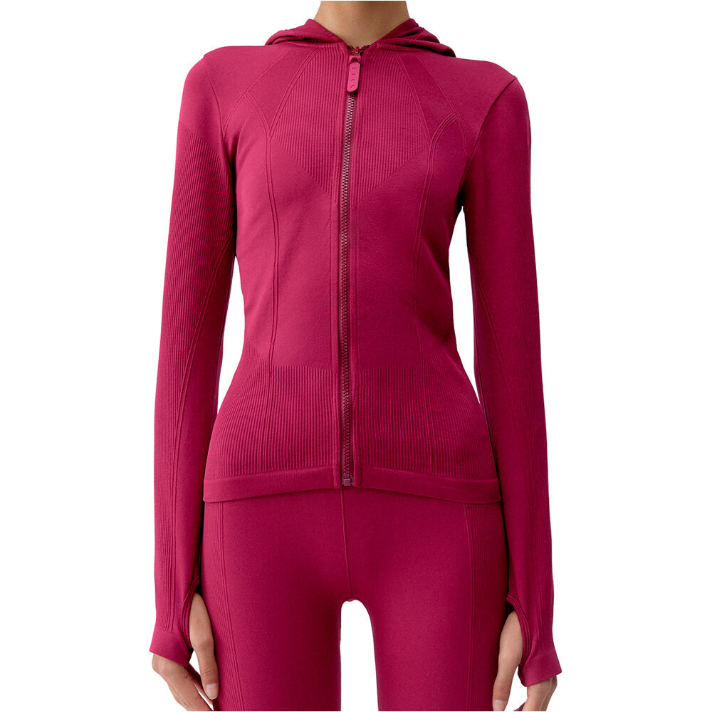 Born Living Yoga top aerobic niño Jacket Viveka vista frontal