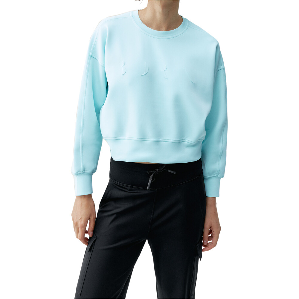 Born Living Yoga top aerobic niño Sweatshirts Flora vista frontal