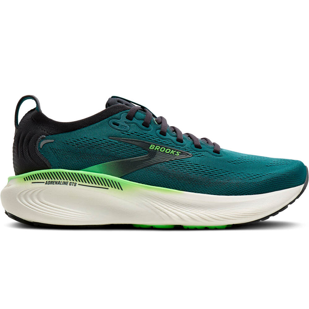 Brooks zapatilla running hombre Adrenaline GTS 25 lateral exterior