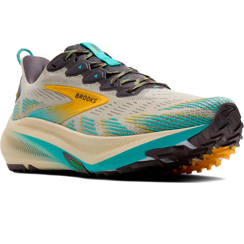 Brooks zapatilla running hombre Ghost Trail lateral interior