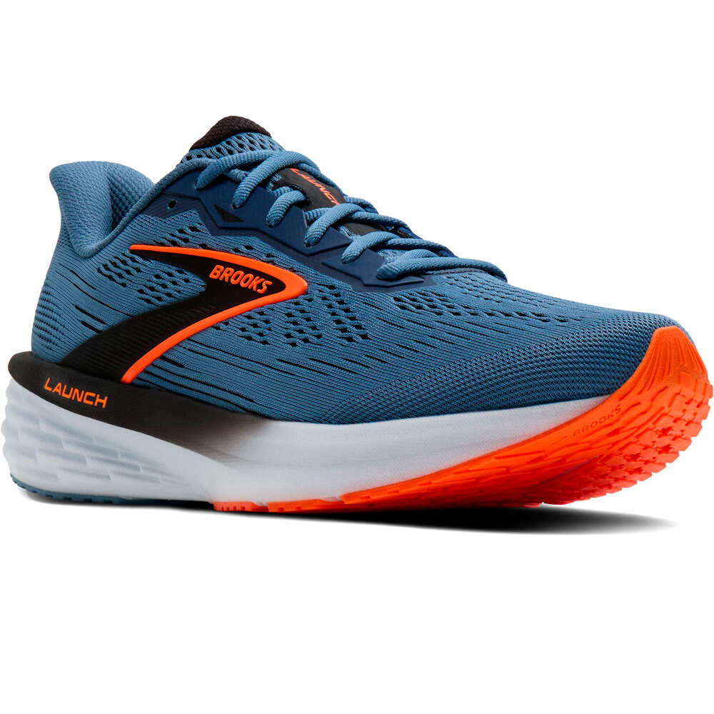 Brooks zapatilla running hombre Launch 12 lateral interior