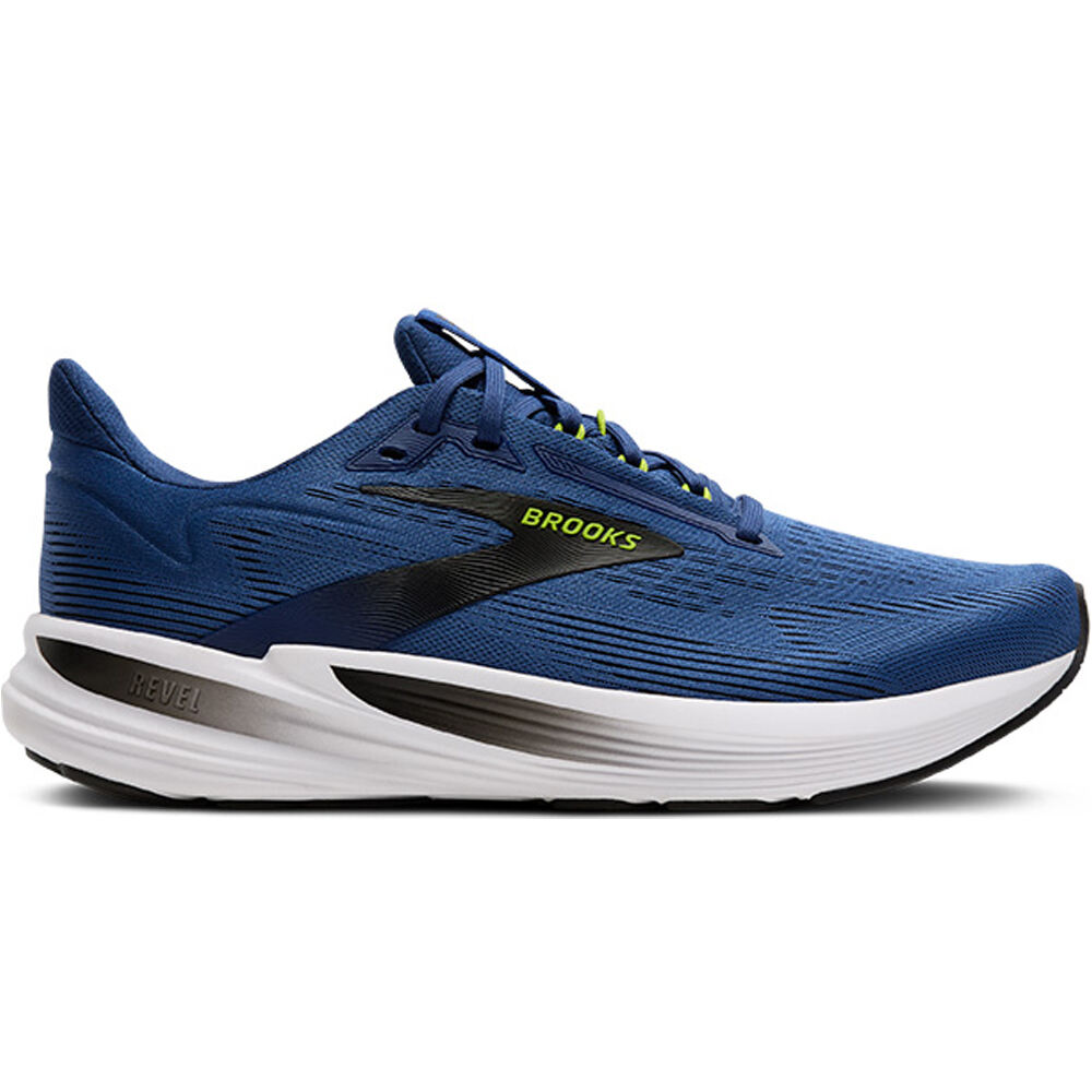 Brooks zapatilla running hombre Revel 8 lateral exterior