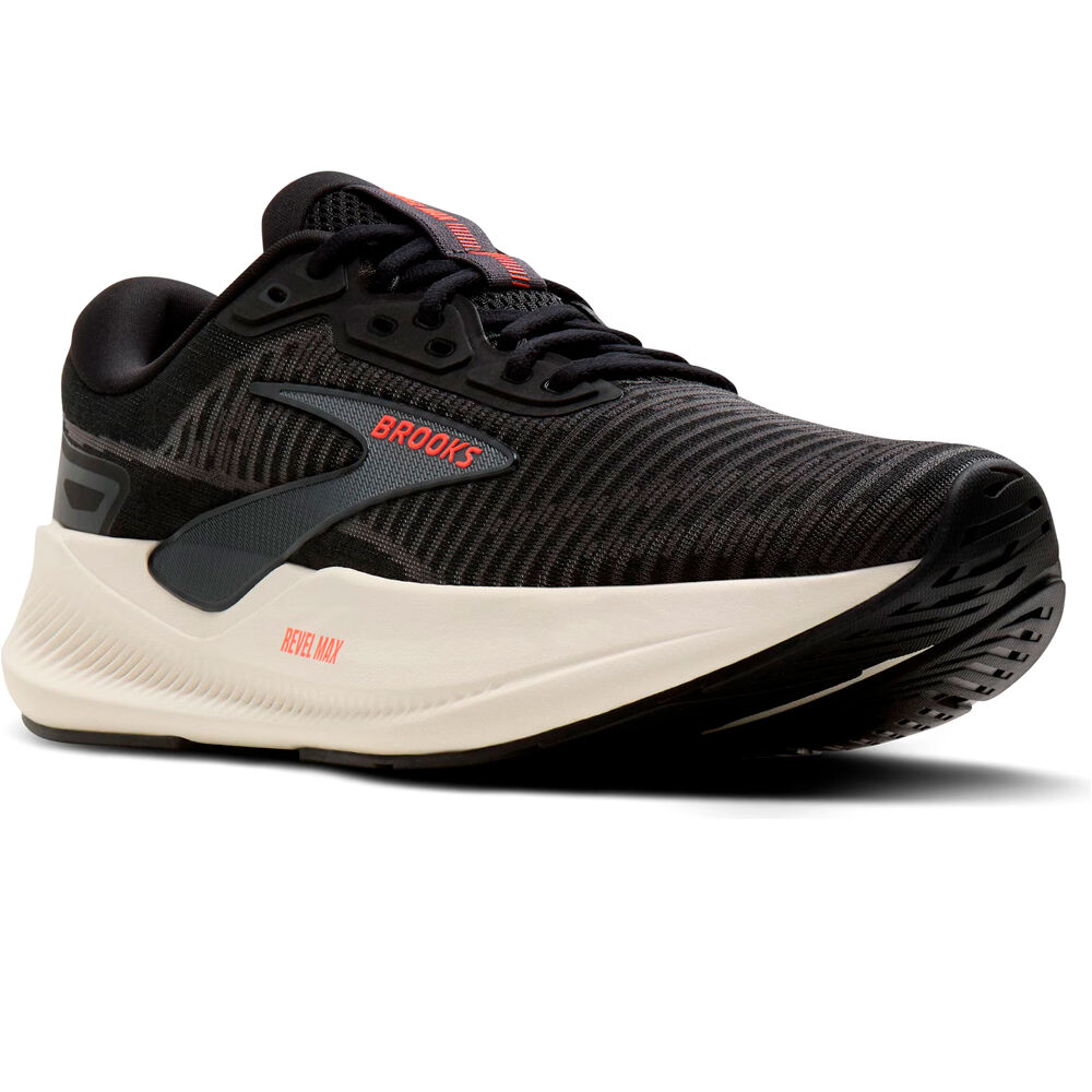 Brooks zapatilla running hombre Revel Max lateral interior