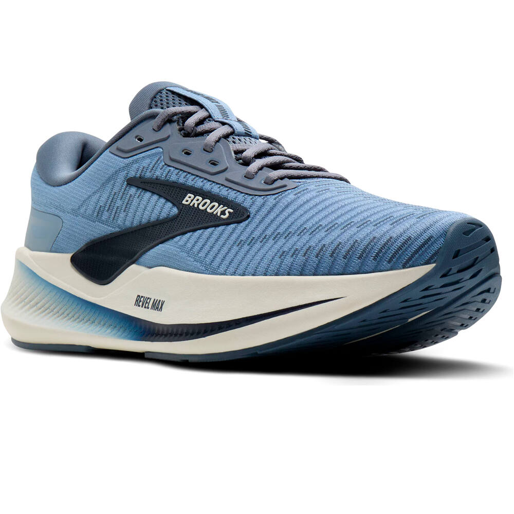 Brooks zapatilla running hombre Revel Max lateral interior